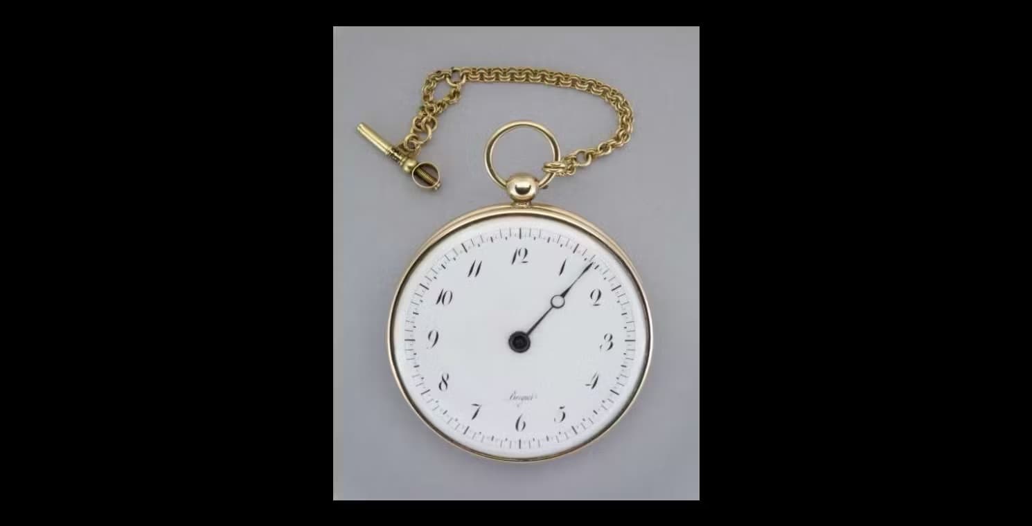 Breguet Souscription Pocket Watch Image from: britishmuseum.org