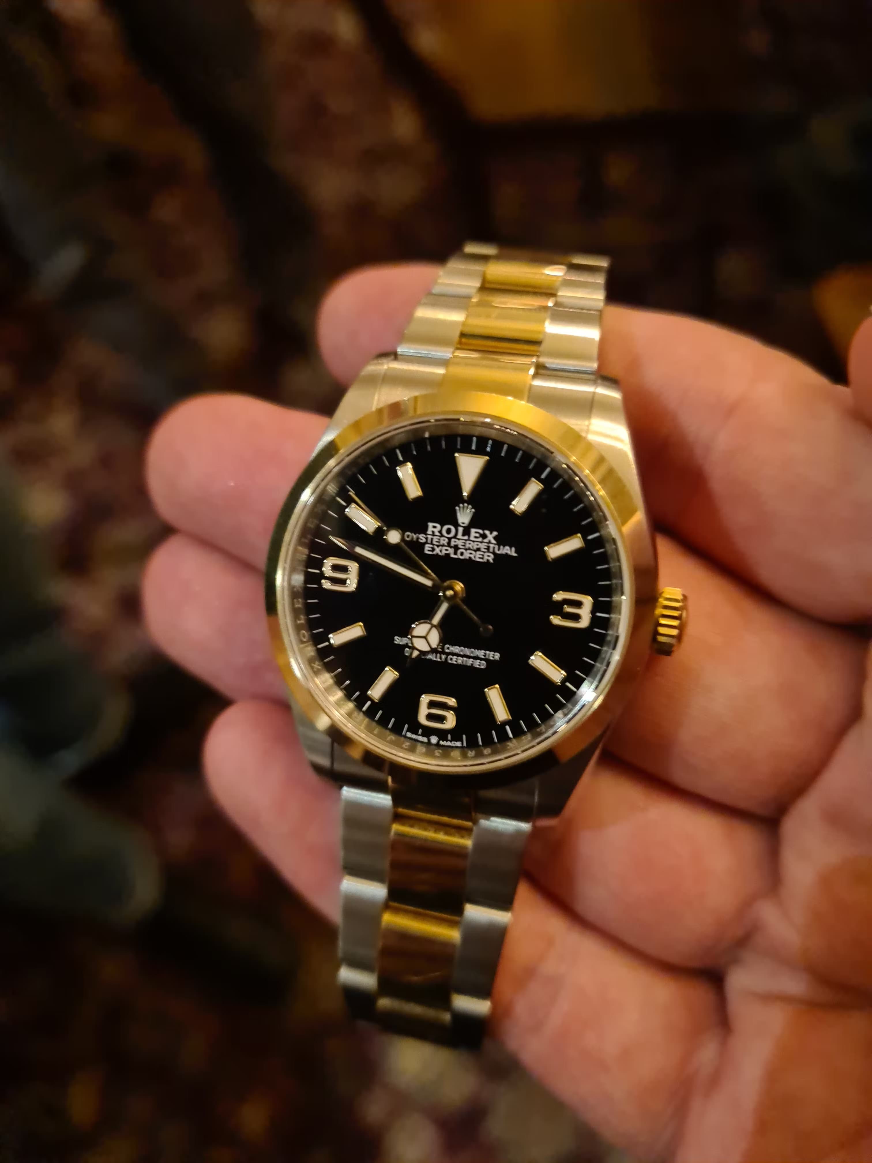 BiMetal Rolex Explorer