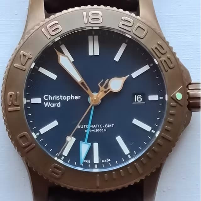 Christopher Ward C60 Trident Bronze GMT