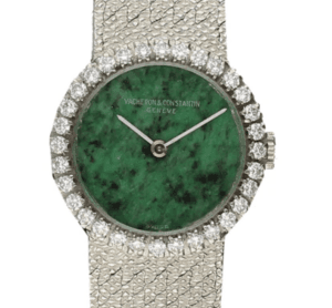 Vacheron Constantin with Jade dial for sale at Somlo